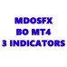 MDOSFX BO MT4  - 3 Indicators 